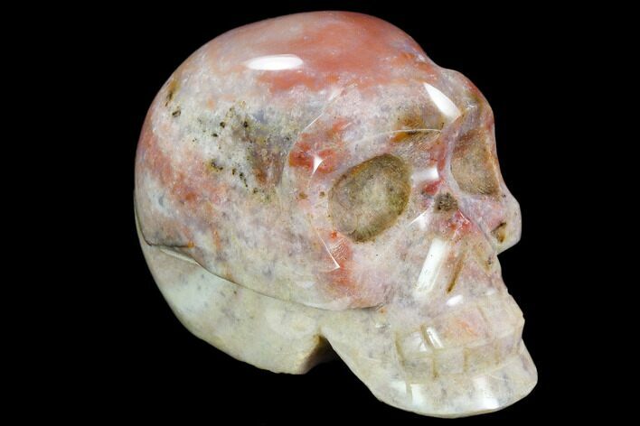 Polished Agate Skull #108064
